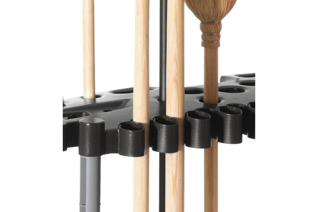 Black Wheeled Garage Tool Tower Rack Z8984