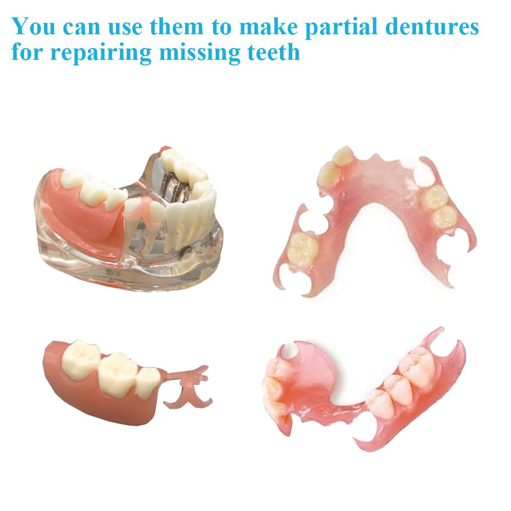 DIY Denture Making Kit with Tool Kit and Temporary Teeth A672