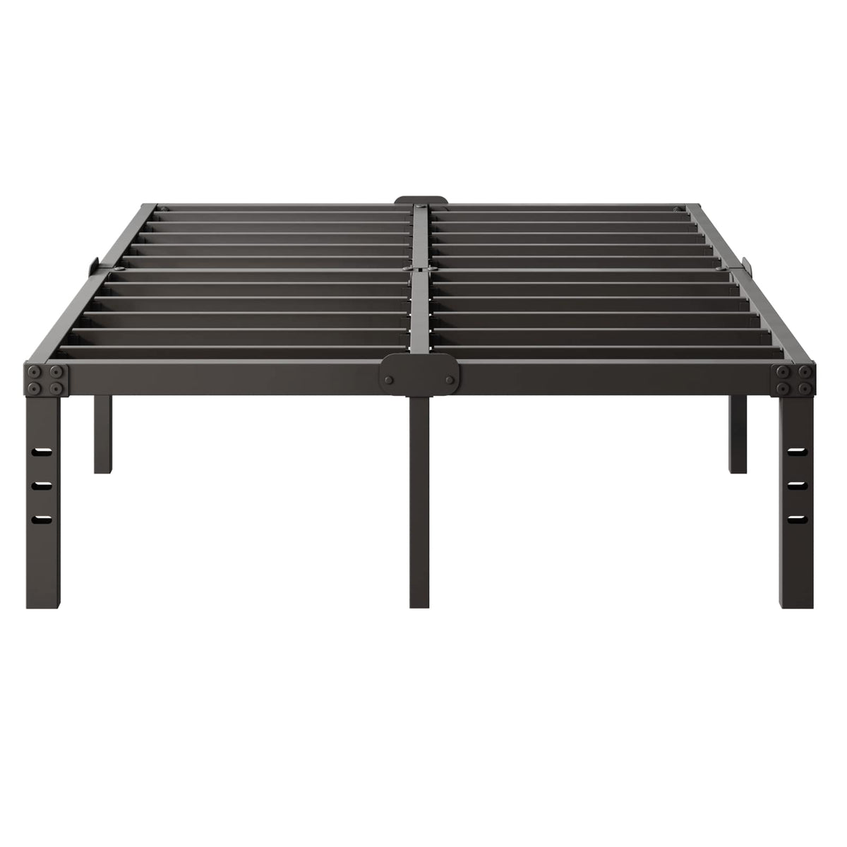 Queen Size 14 Inch Heavy Duty Metal Platform Bed Frame L488716