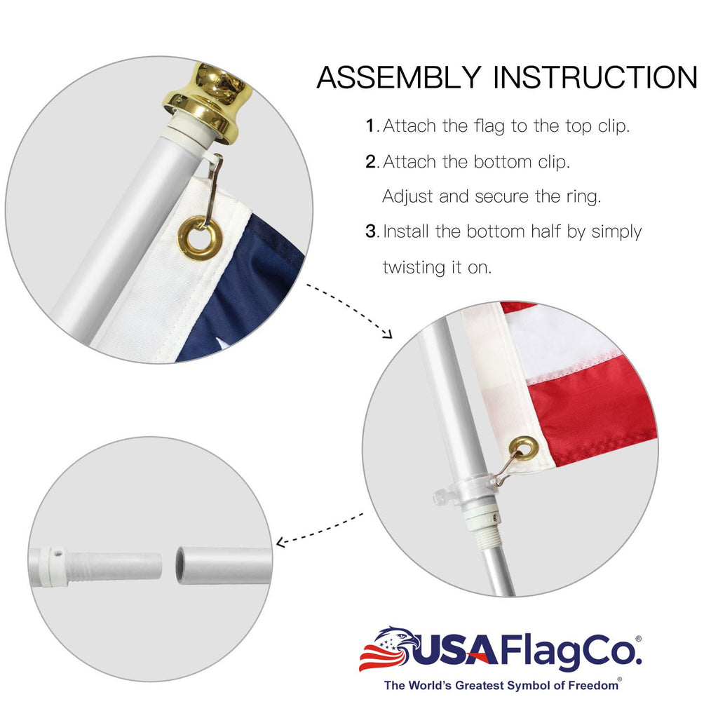 Flag Pole and Bracket Kit M9899
