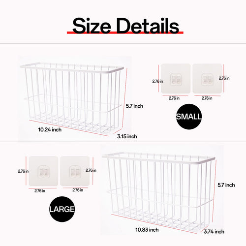 2 Piece Kitchen Cabinet Door Storage Box N99437