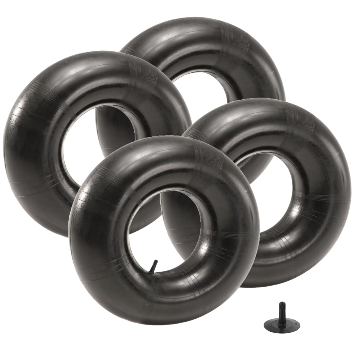 4-Pack 15x6.00-6 Tire Inner Tube with TR13 Straight Stem T280