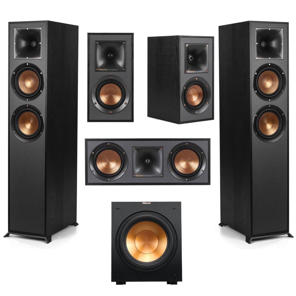 Black 5.1 Home Theater Pack P33309