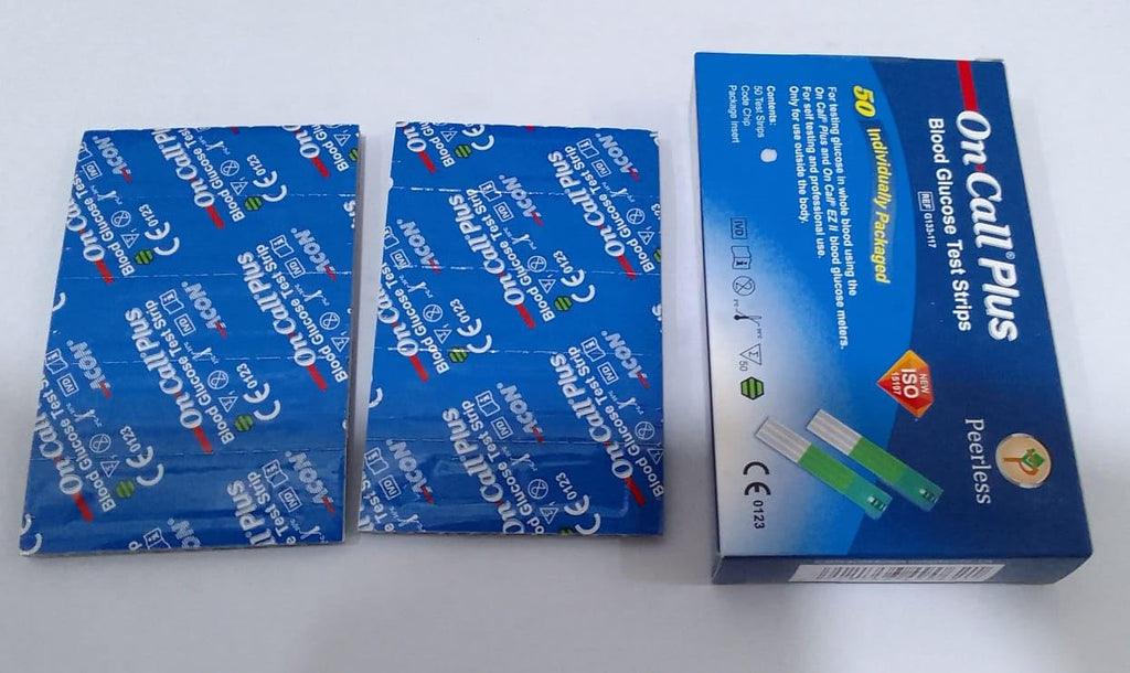 Blood Glucose Test Strips 50 Count Y4841