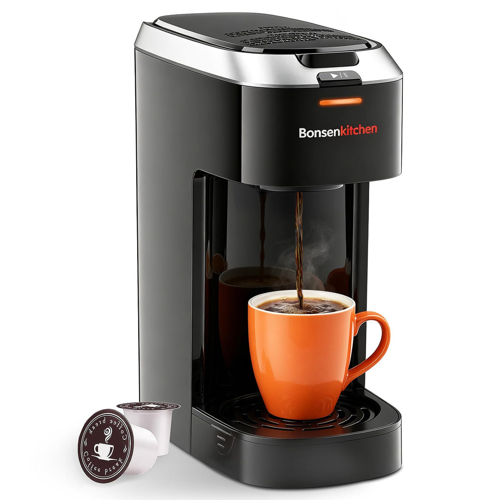 2-in-1 Single Serve Coffee Maker P531537