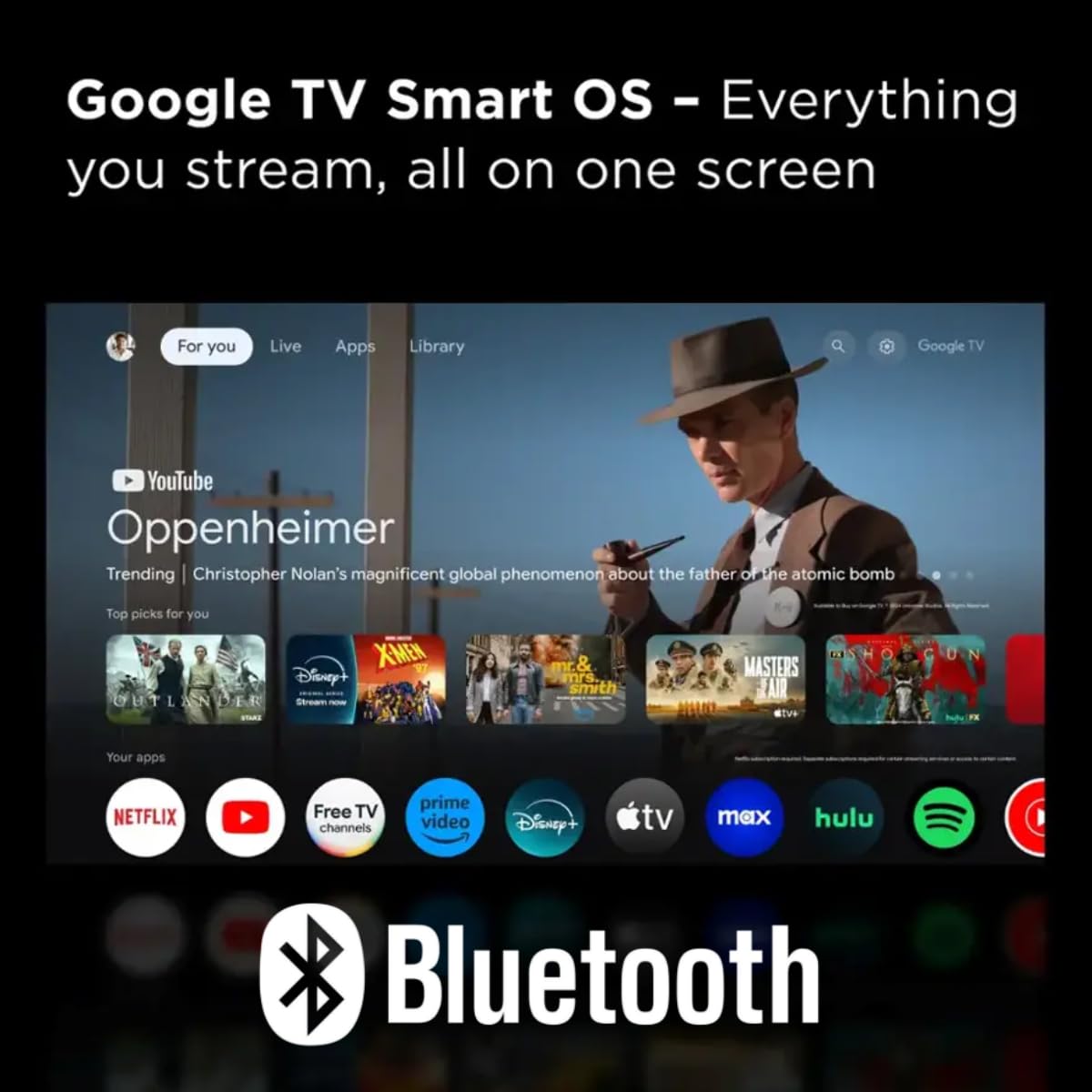 32 Inch QLED Smart Google TV Z64972