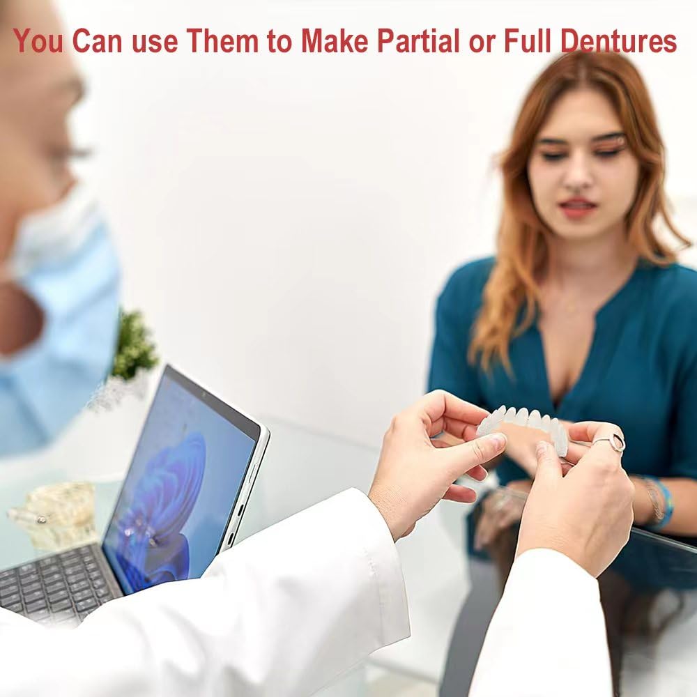 DIY Denture Making Kit with Tool Kit and Temporary Teeth A672