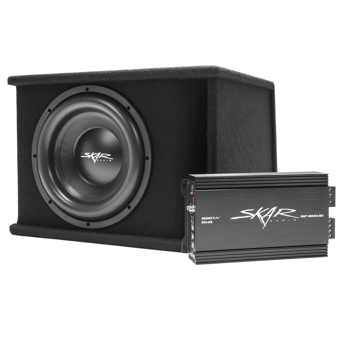 Single 12" 1,200 Watt Subwoofer Bass Package with Amplifier B9994
