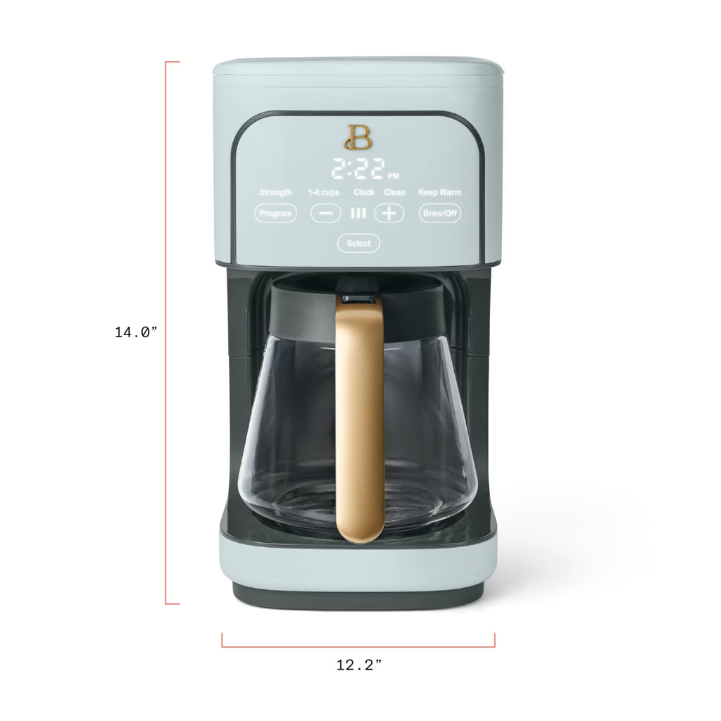 12-Cup Programmable Coffee Maker with Glass Carafe P380804