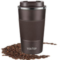 16 oz Stainless Steel Insulated Travel Coffee Mug with Lid K544