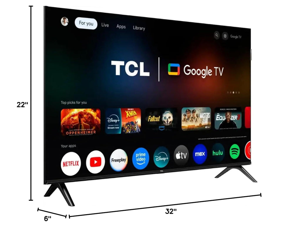 32 Inch QLED Smart Google TV Z64972
