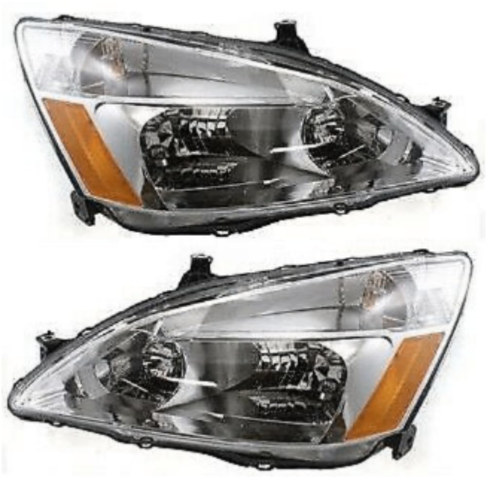 Headlight Set Left Right Clear Lens U3090