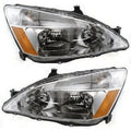 Headlight Set Left Right Clear Lens U3090