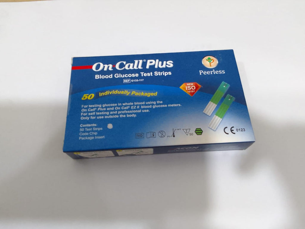 Blood Glucose Test Strips 50 Count Y4841