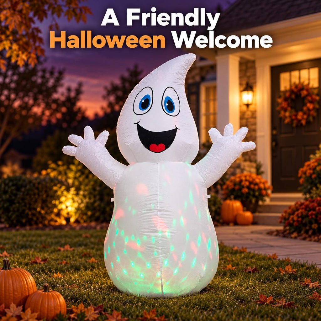 5.5 FT Inflatable Ghost with Light M851405