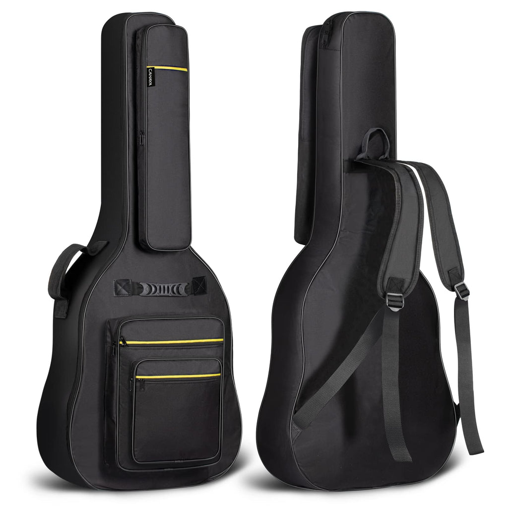 44 Inch Guitar Bag Multi-pockets 0.47in Thick Padding Water Resistent Gig Bag V9964