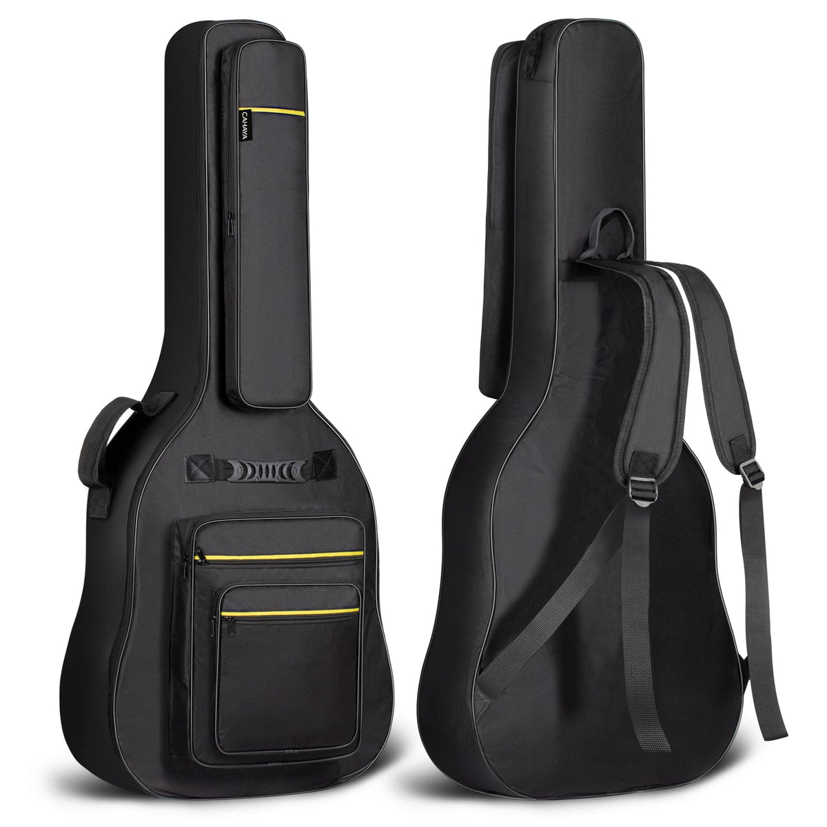 44 Inch Guitar Bag Multi-pockets 0.47in Thick Padding Water Resistent Gig Bag V9964