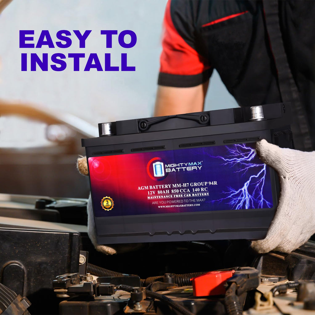 12V 80AH 850 CCA Replacement Battery R463199