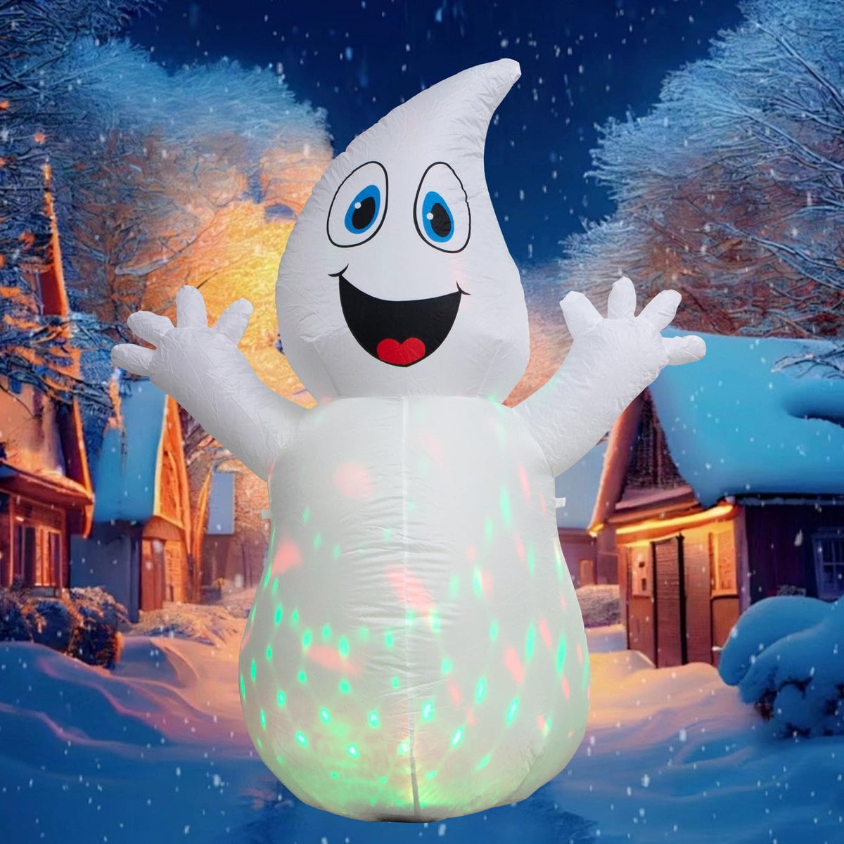 5.5 FT Inflatable Ghost with Light M851405
