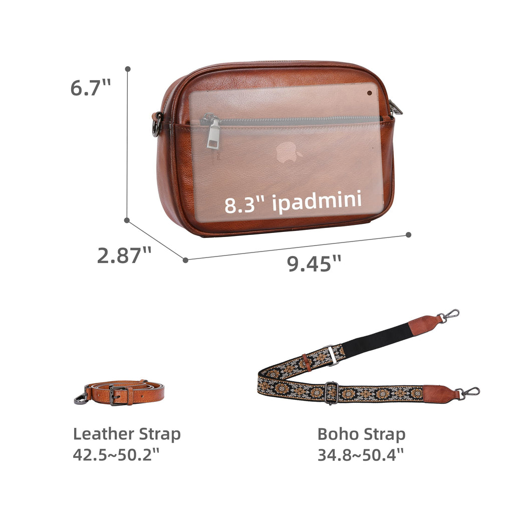 Genuine Leather Shoulder Handbags V960704