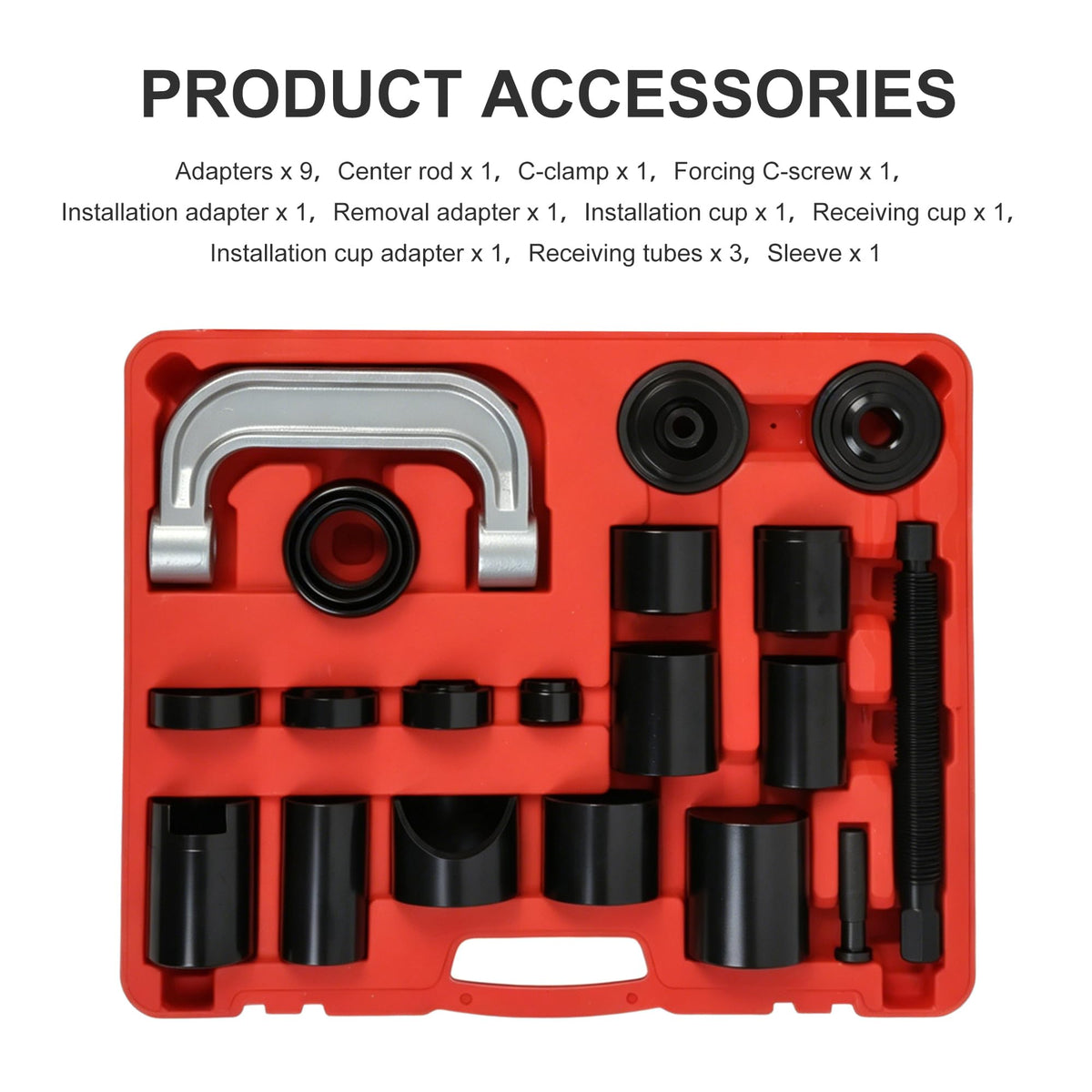 21PCS Ball Joint Press Kit Q48233