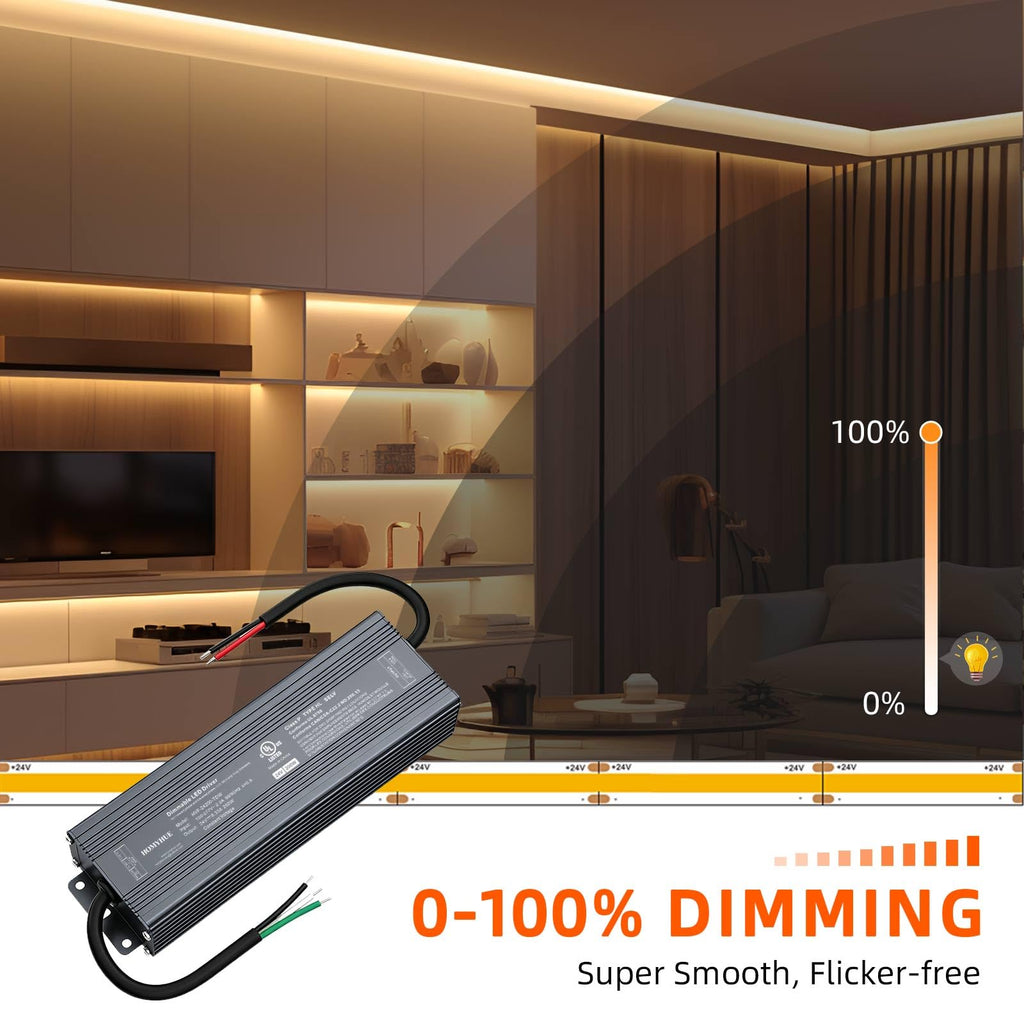 200W Triac Dimmable LED Driver Power Supply Y639