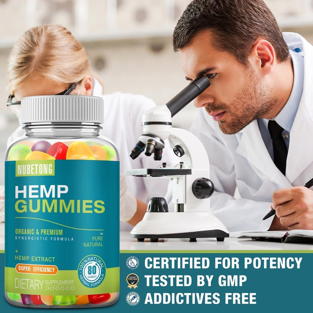 Organic High Potency Hemp Gummies V643