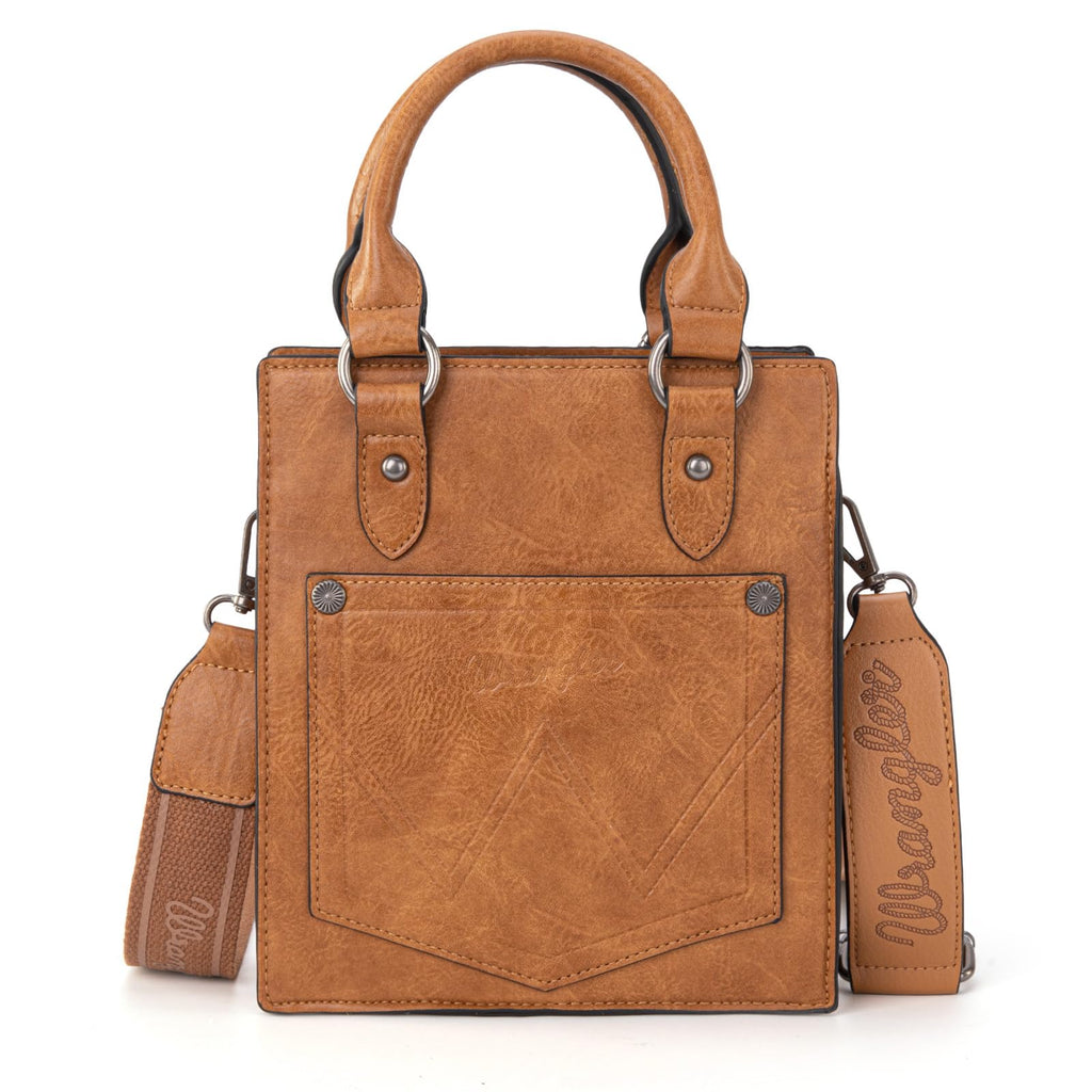 Embossed Fringe Crossbody Purse I17253