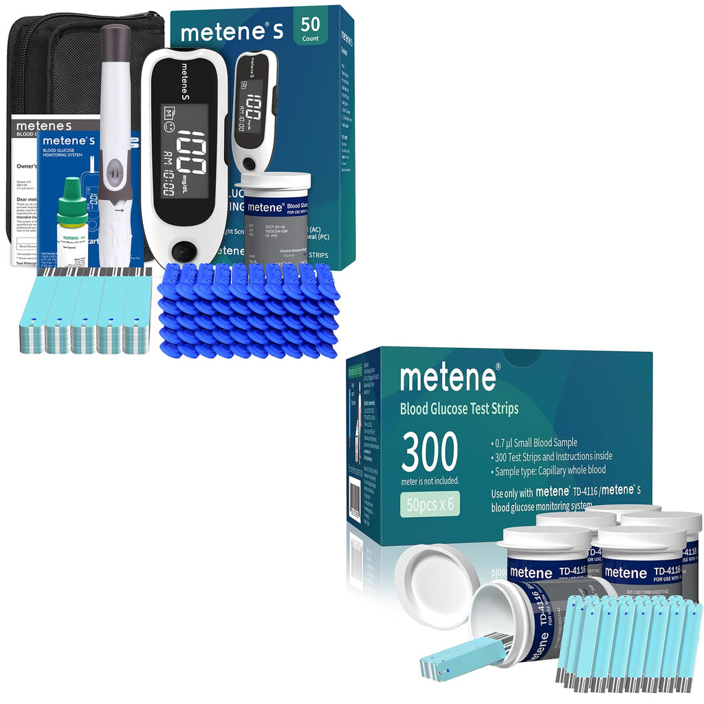 Blood Glucose Monitor Kit & Test Strips 300 Count N3602