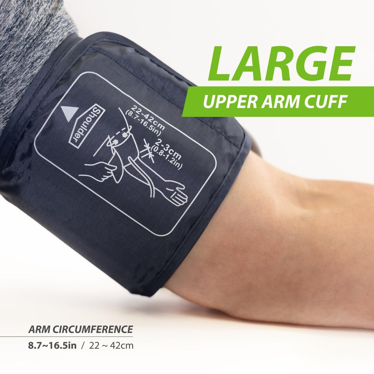 Upper Arm Blood Pressure Monitor with Arm Cuff E142122