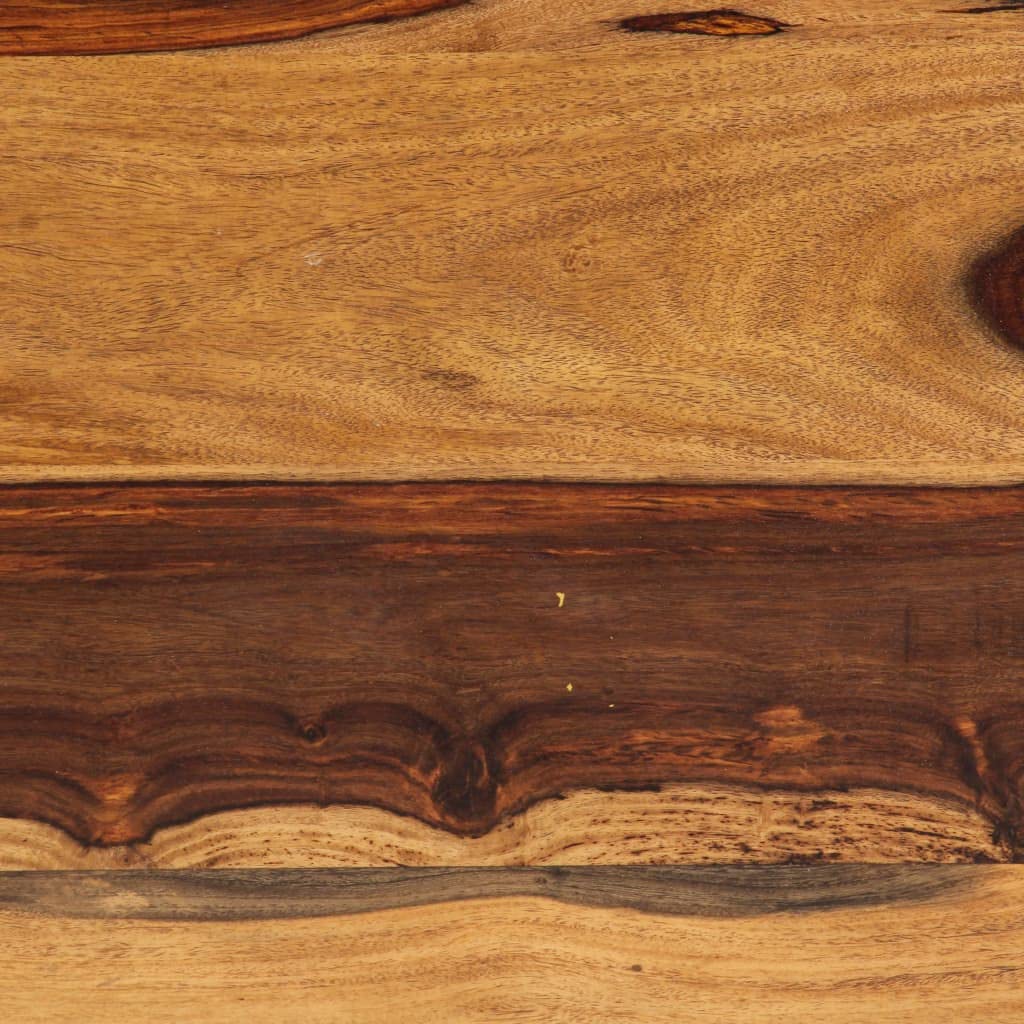 Brown Solid Sheesham Wood Rectangular Coffee Table C21582