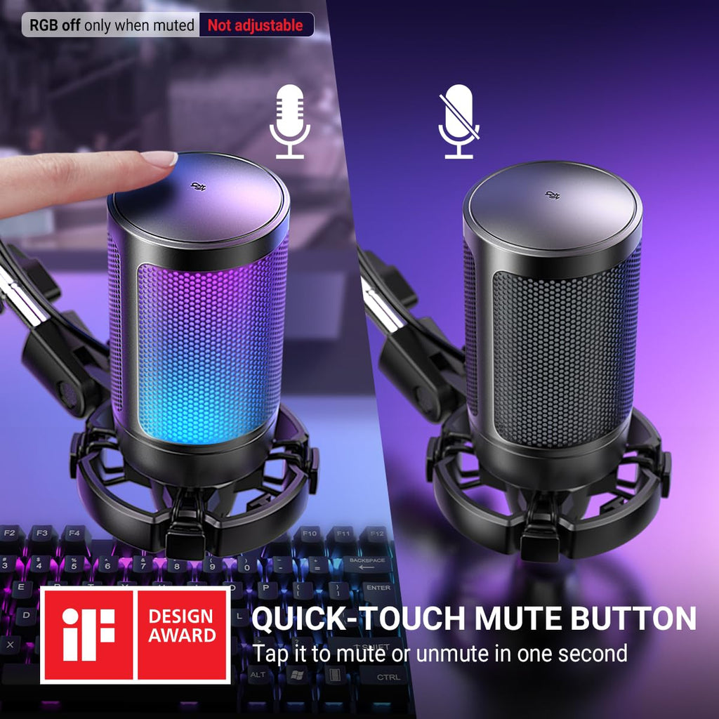 USB Gaming Microphone Kit T204017