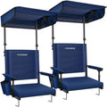Stadium Seat with Sunshade Canopy and Back Support N6899