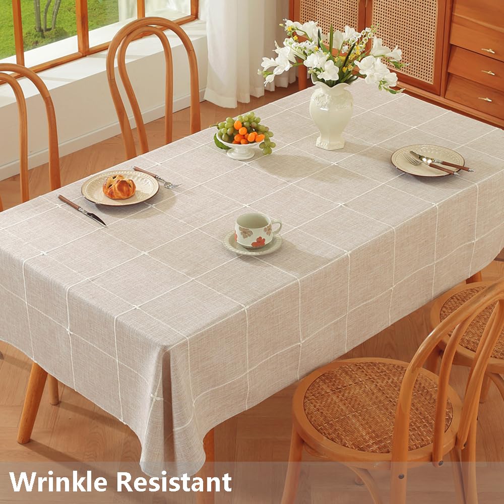 Square 52x52 Inch Washable Tablecloth J227043