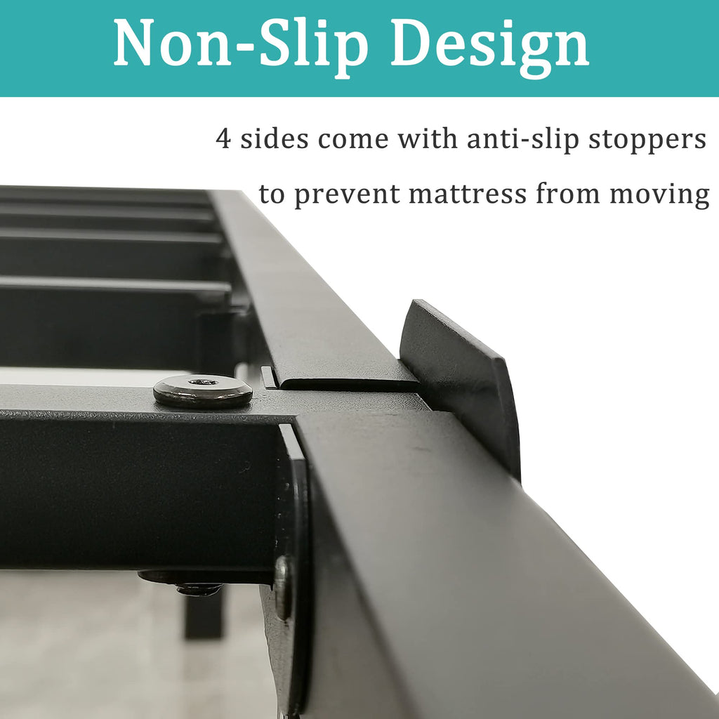 Queen Size 14 Inch Heavy Duty Metal Platform Bed Frame L488716