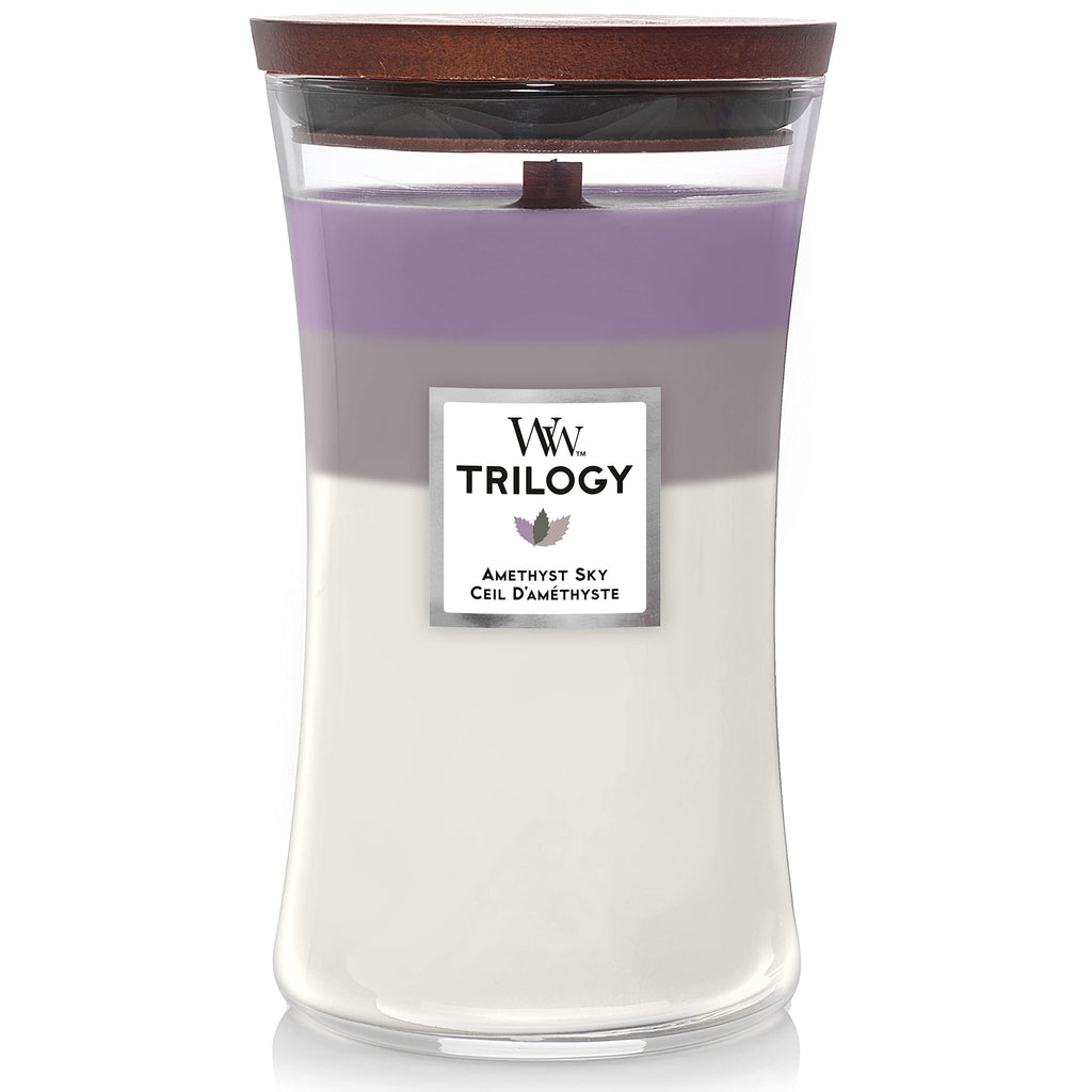 Large Scented Candle with Crackling Wick B423