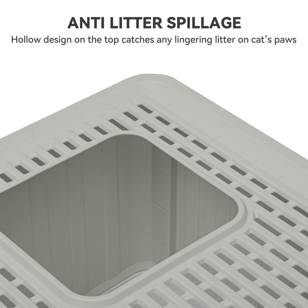 Large Enclosed Cat Litter Box with Lid B20160