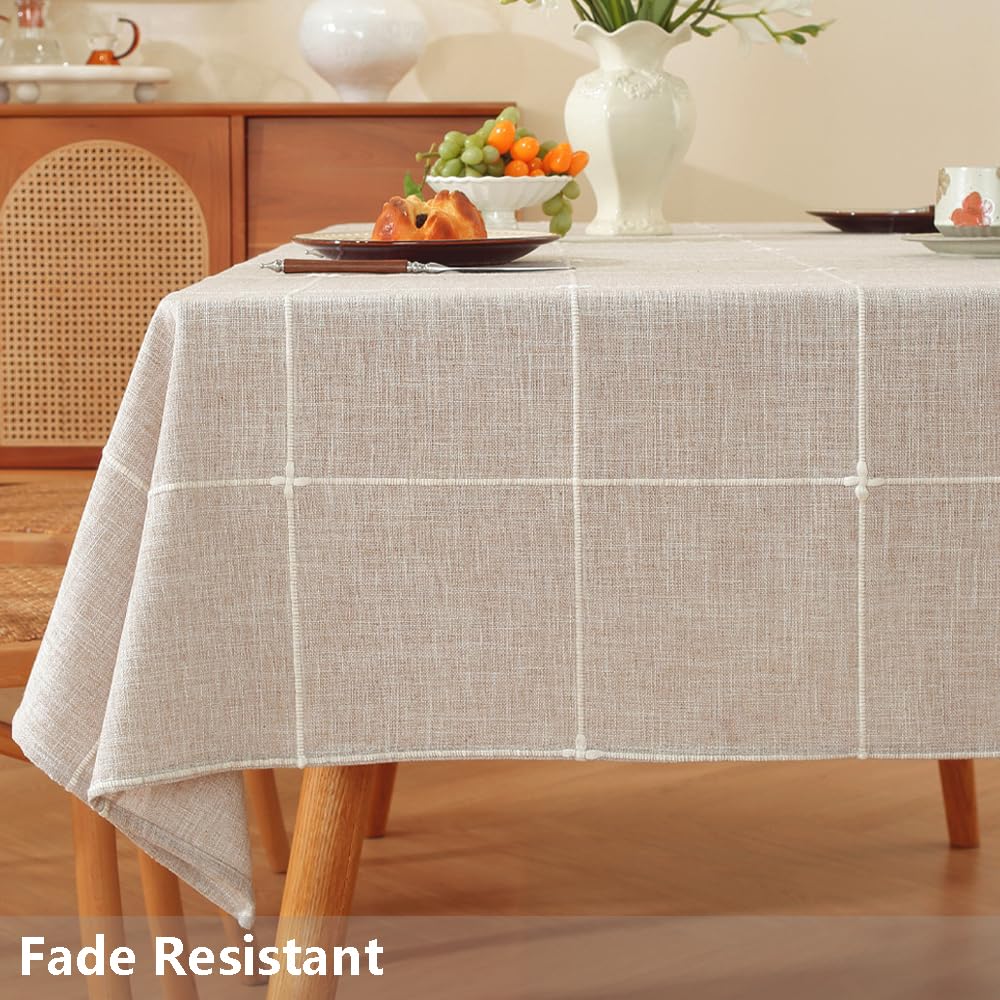 Square 52x52 Inch Washable Tablecloth J227043