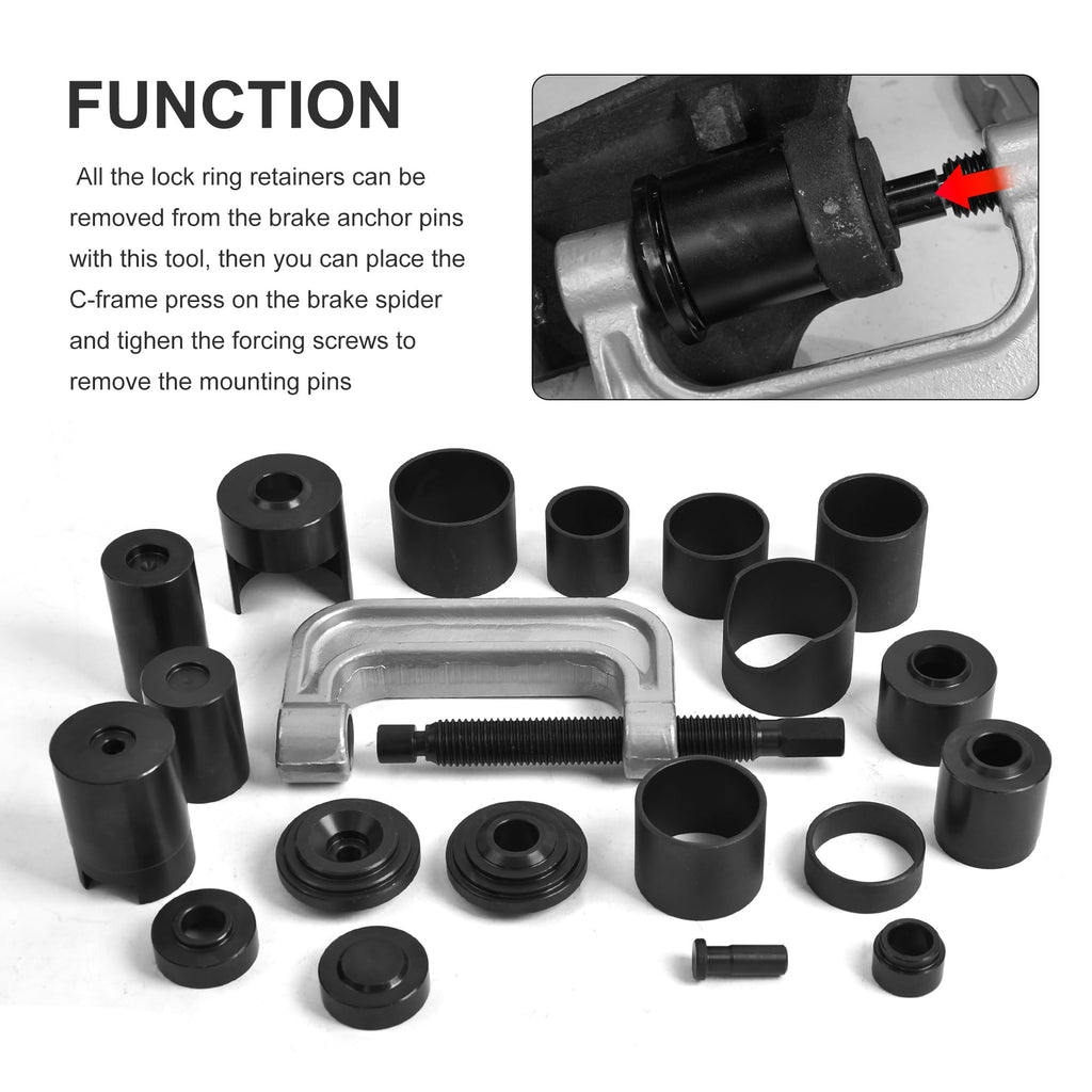 21PCS Ball Joint Press Kit Q48233