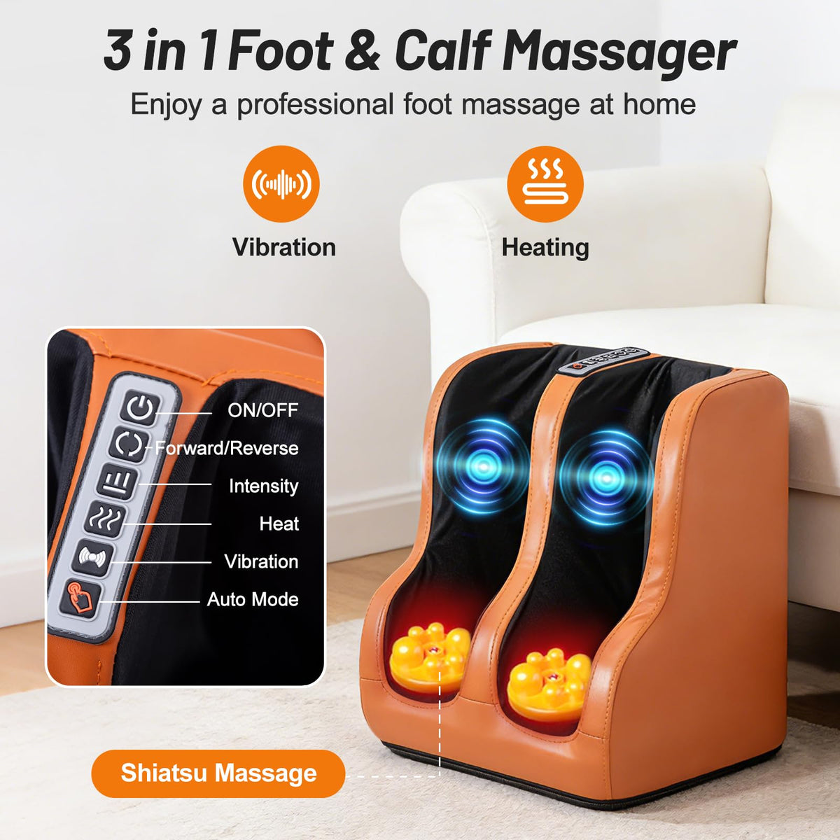 Full Body Massage Mat with Foot Massager D505849