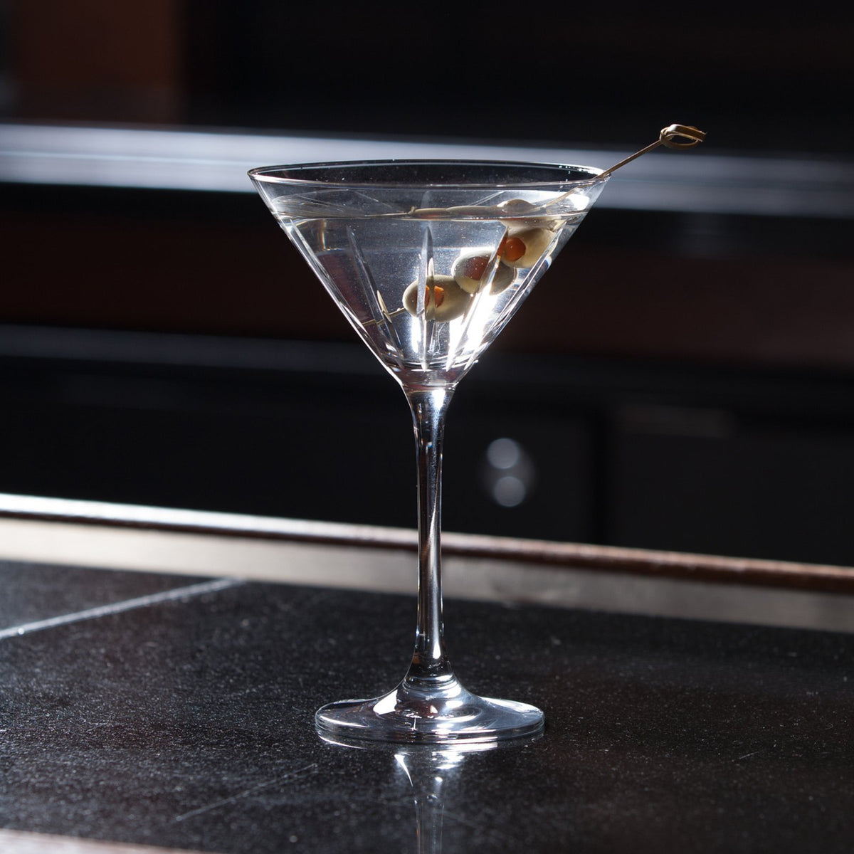 Crystal Martini Cocktail Glasses Set of 6, 8.5 oz R6605