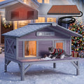 Waterproof Heated Cat House I92054