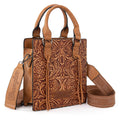 Embossed Fringe Crossbody Purse I17253