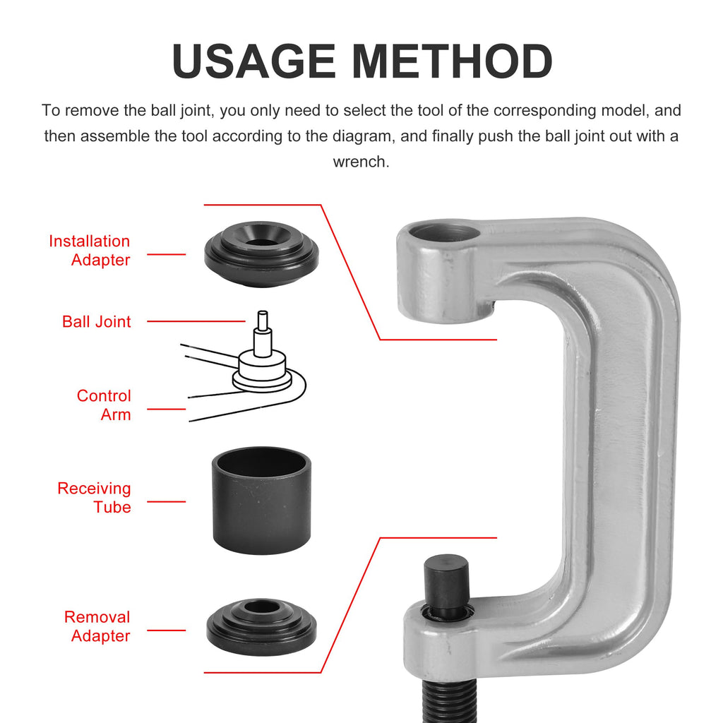21PCS Ball Joint Press Kit Q48233