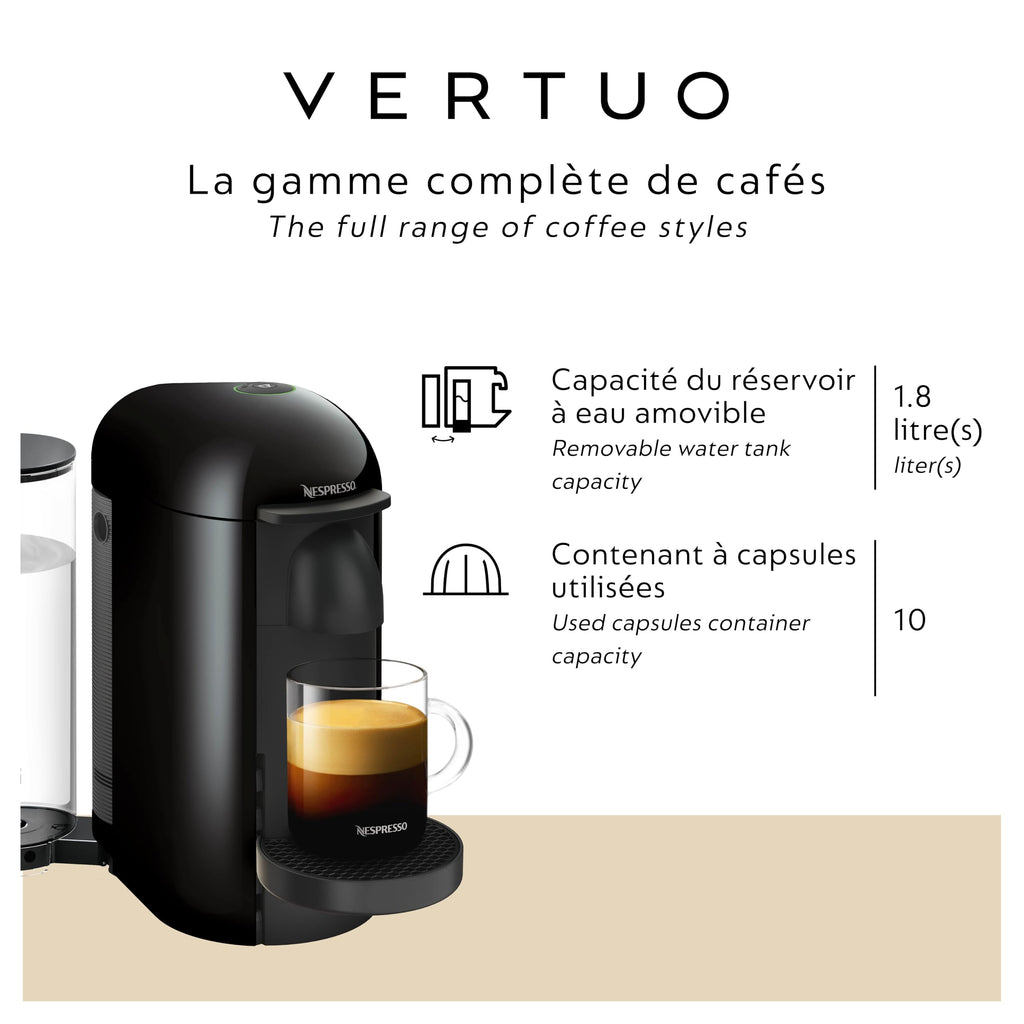 Ink Black Coffee and Espresso Maker Y636