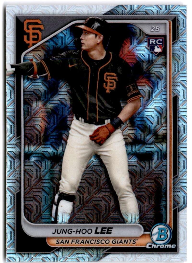2024 Bowman Chrome Mega Box Mojo Refractor Baseball Trading Card J7881