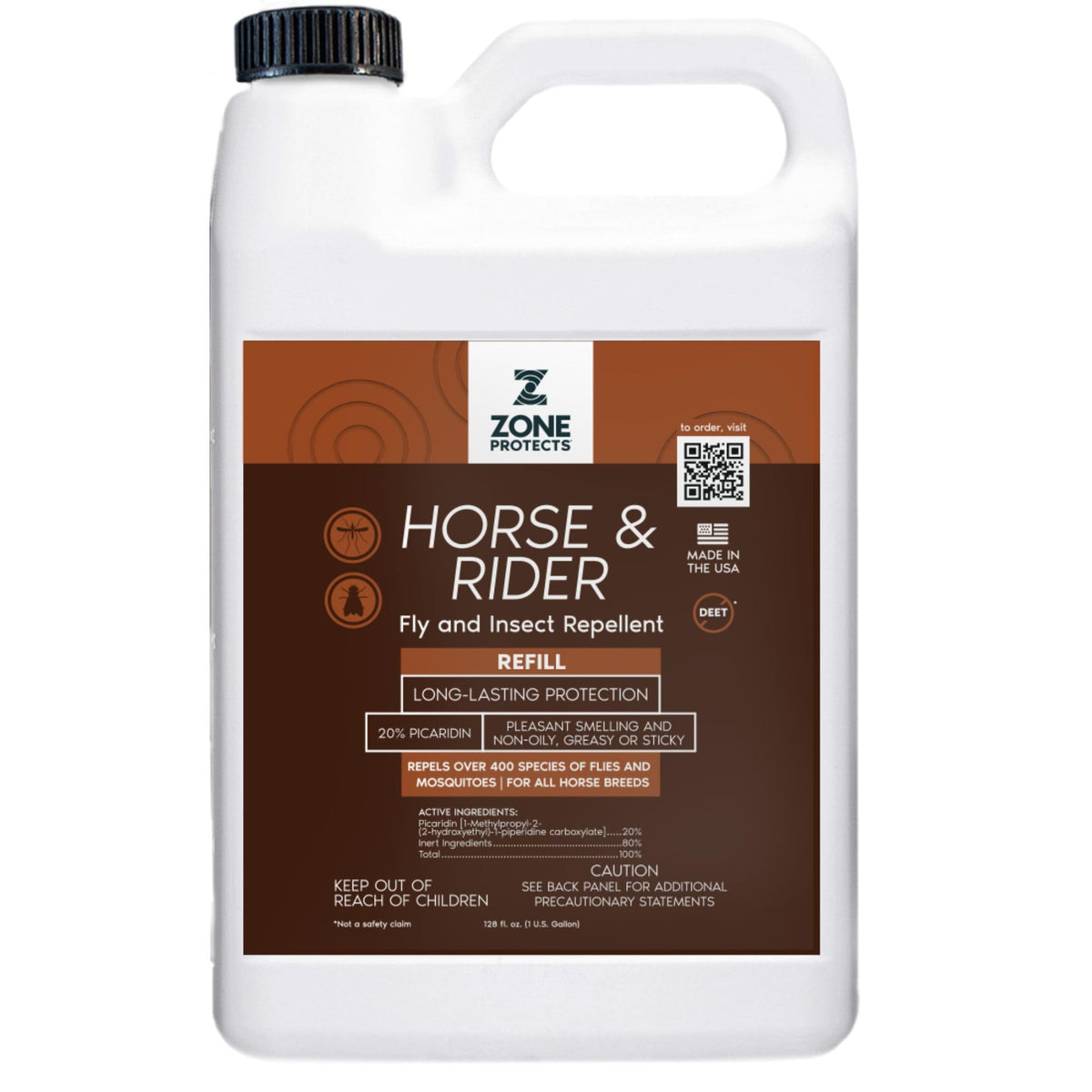 Horse & Rider Fly Insect Repellent Gallon Refill S746301