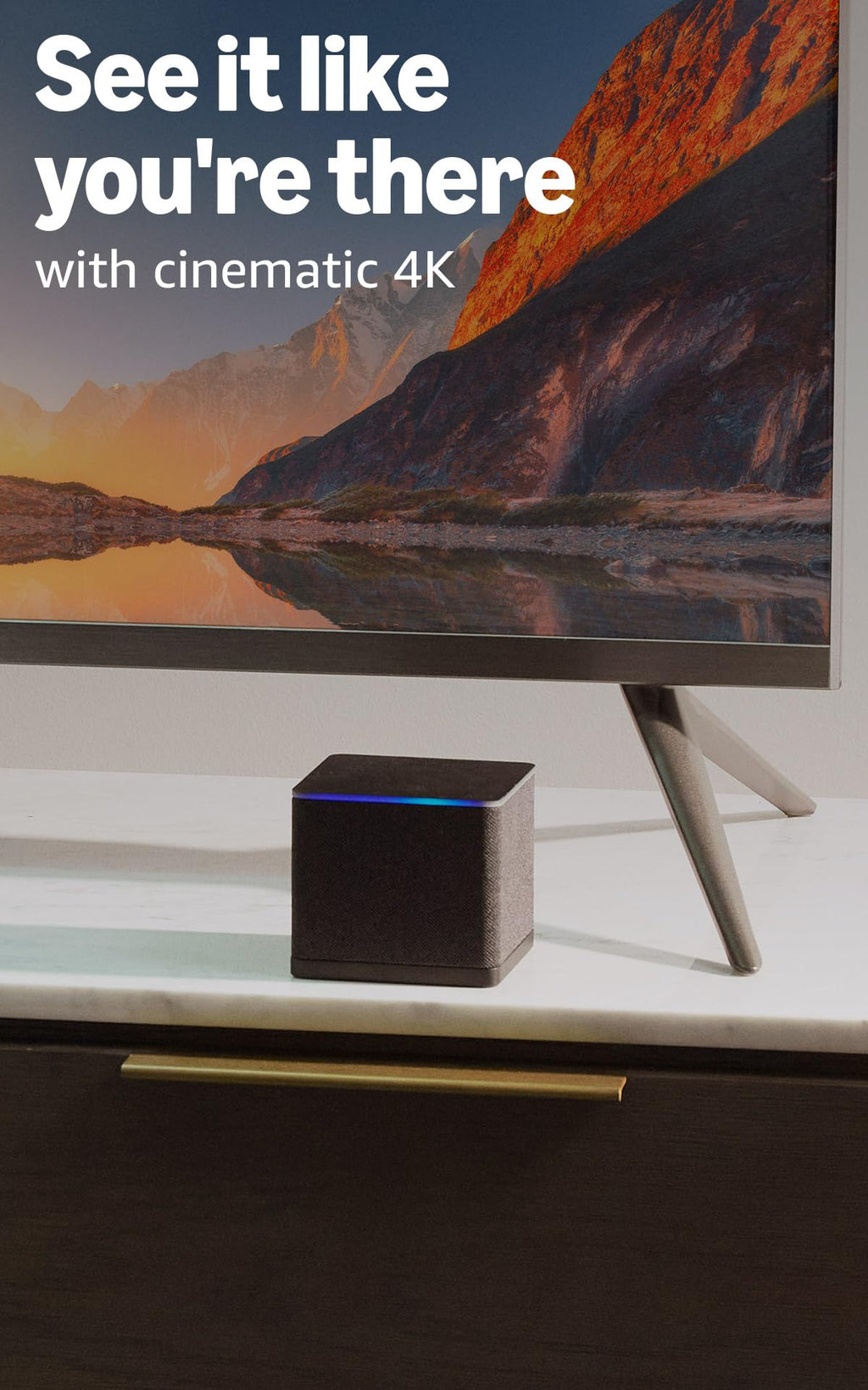 Hands-free Streaming Device with Alexa, Wi-Fi 6E, 4K Ultra HD V852606