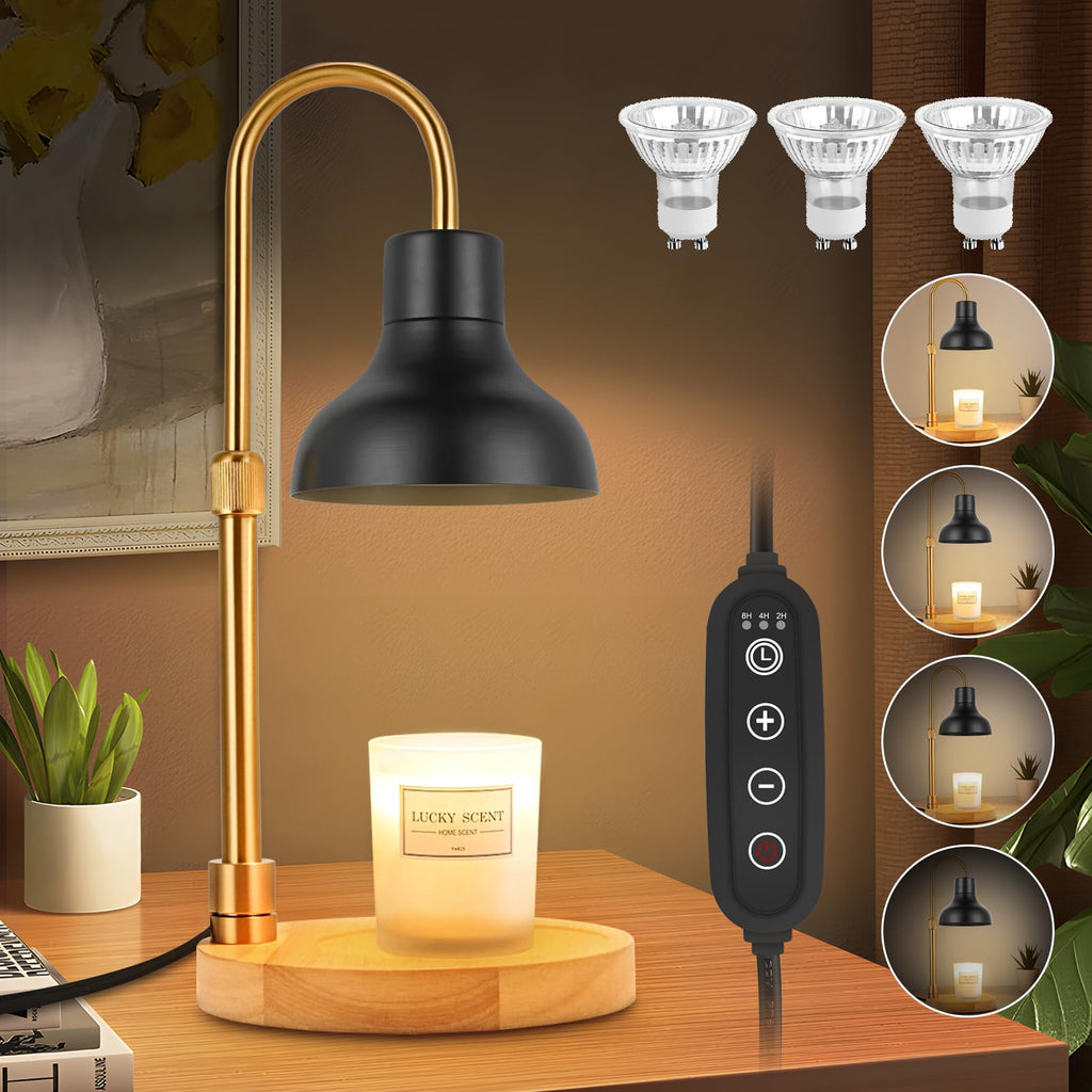 Candle Warmer Lamp with Timer & Dimmer Z874143
