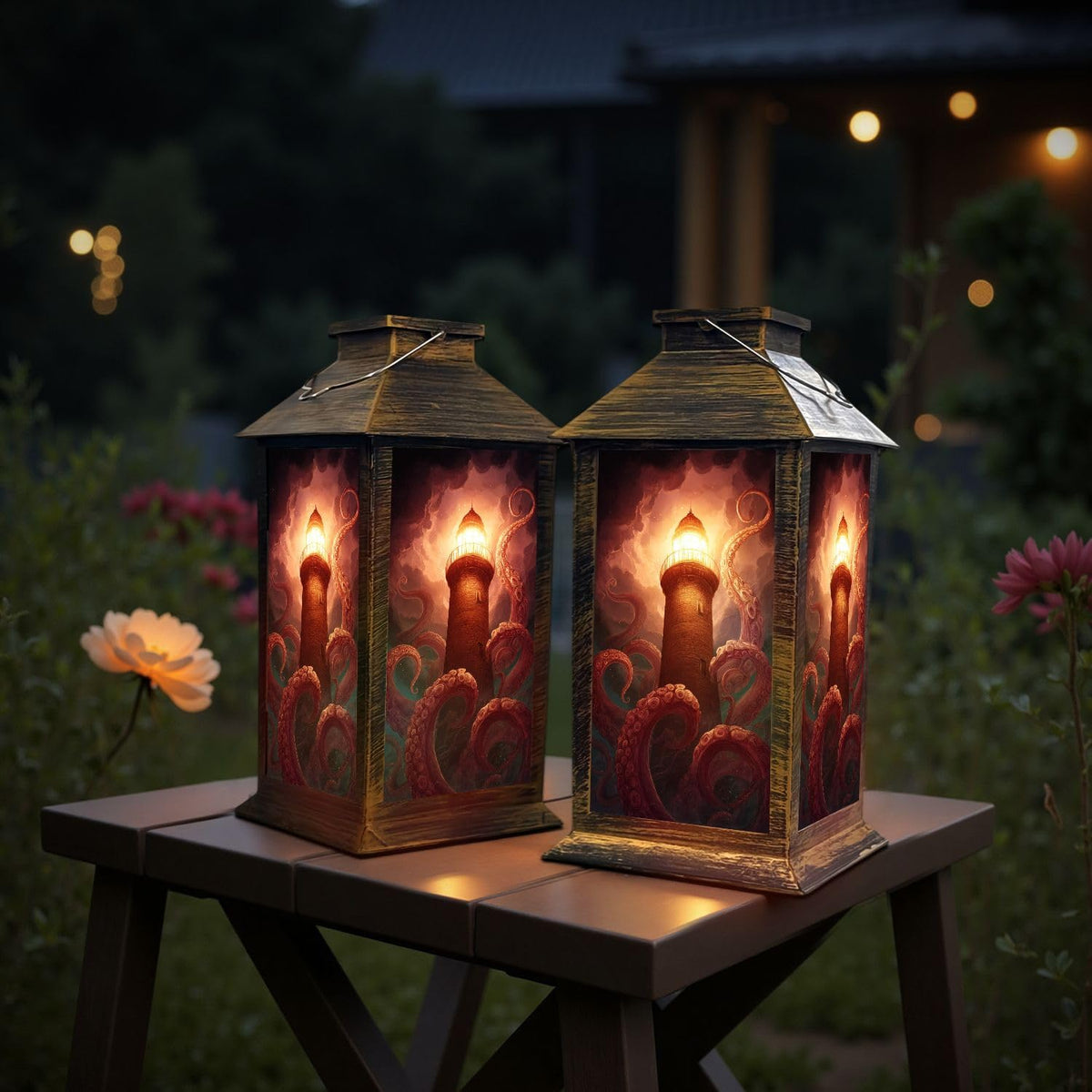Solar Outdoor Hanging Lantern I8547